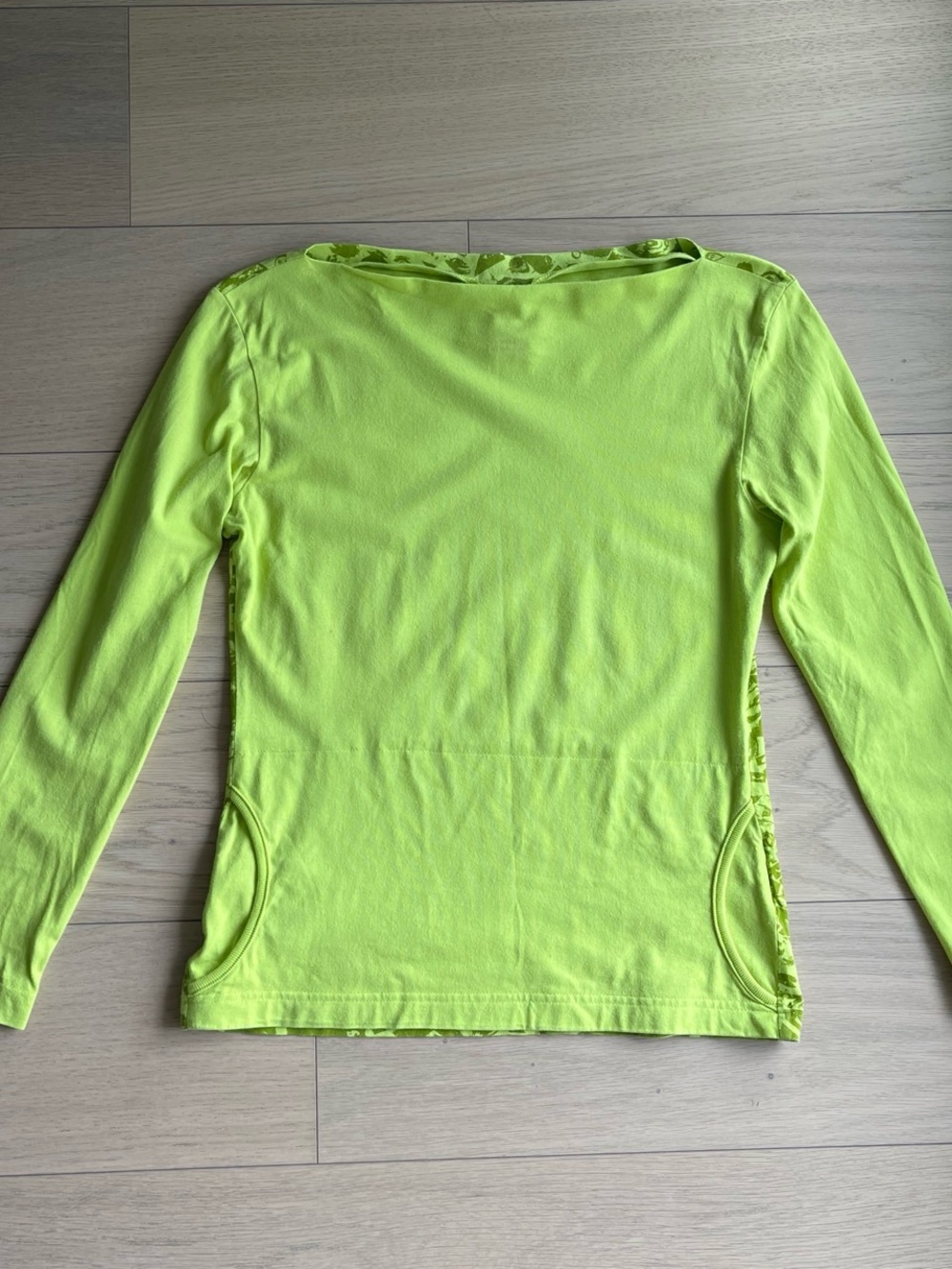 Neon Lime Long Sleeve Top